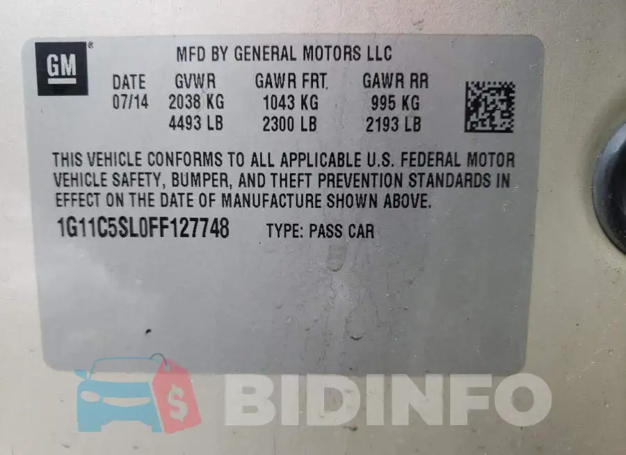 1G11C5SL0FF127748 Photo# 12