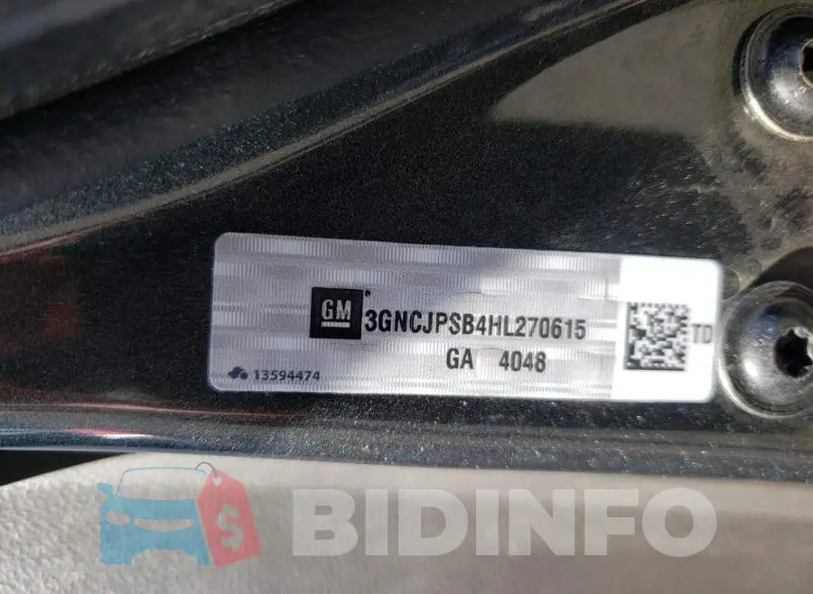 3GNCJPSB4HL270615 Photo# 10