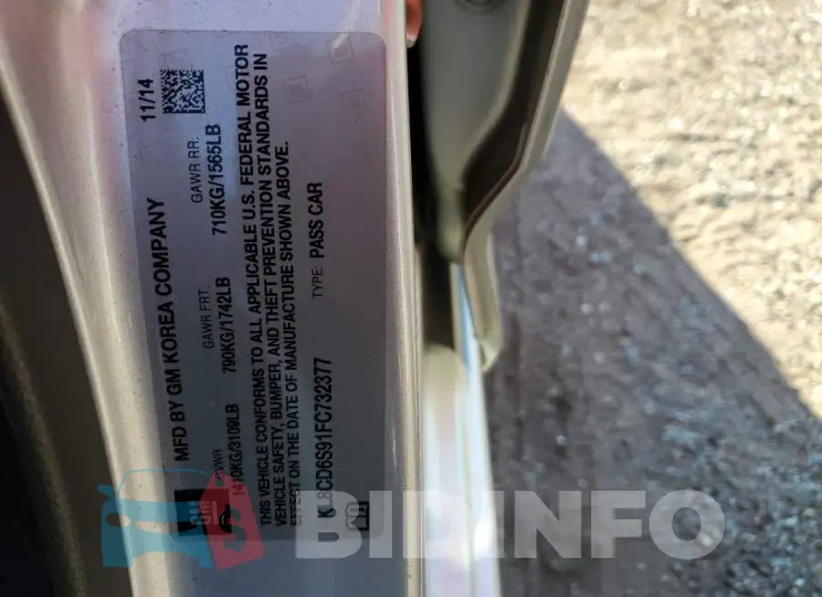 KL8CD6S91FC732377 Photo# 12