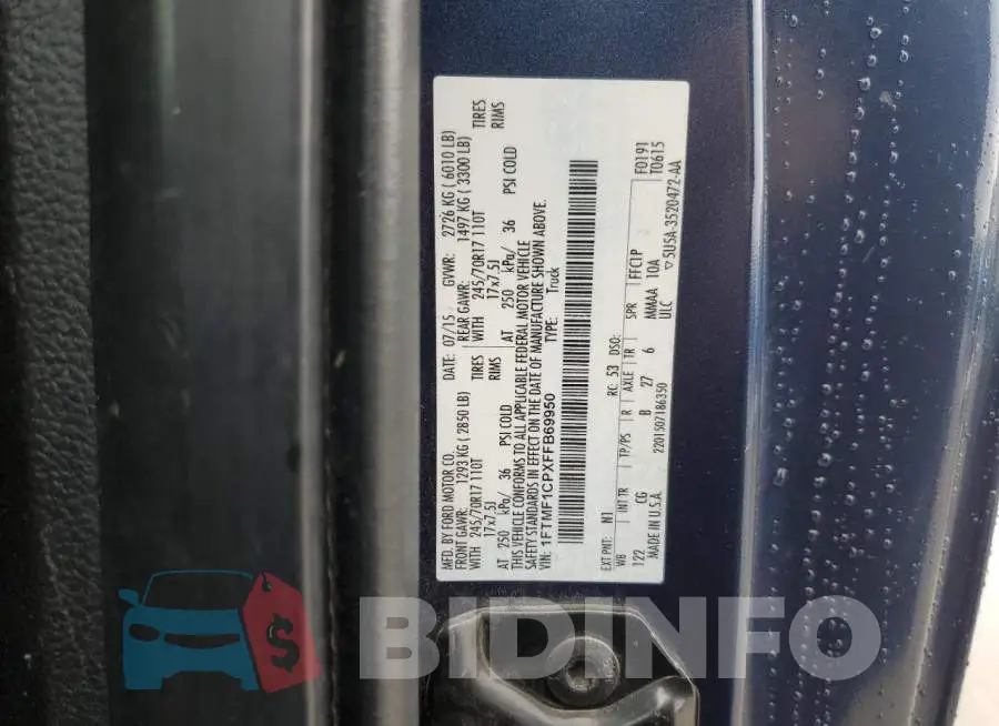 1FTMF1CPXFFB69950 Photo# 12