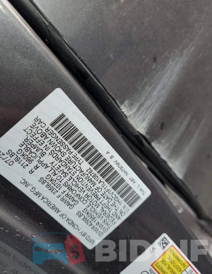 1HGCV1F11LA108762 Photo# 12