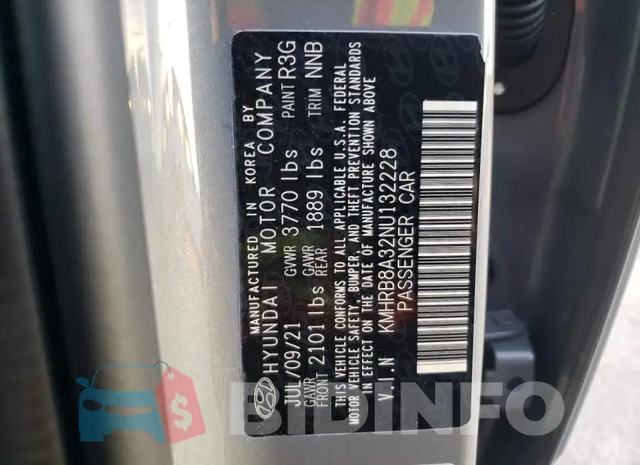 KMHRB8A32NU132228 Photo# 12