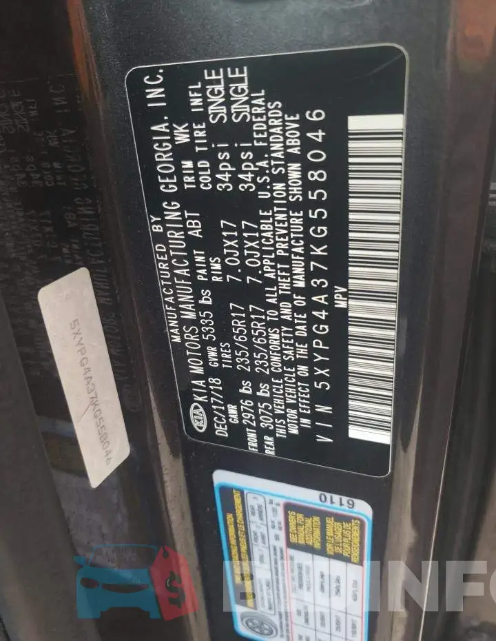5XYPG4A37KG558046 Photo# 13