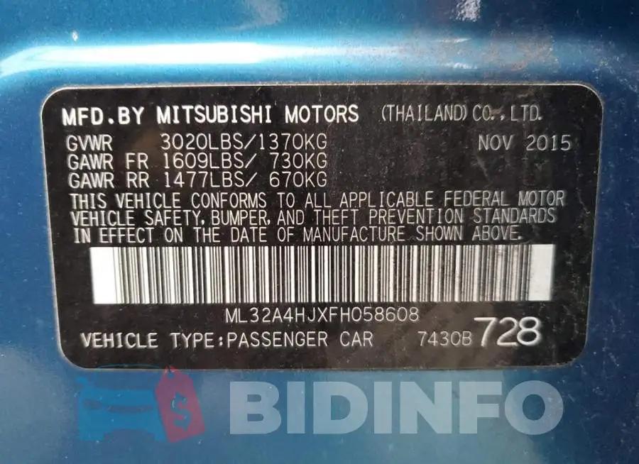 ML32A4HJXFH058608 Photo# 12
