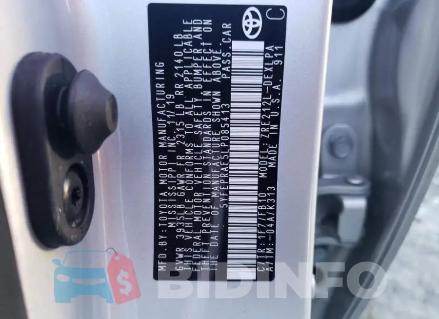 5YFEPRAE5LP085413 Photo# 12