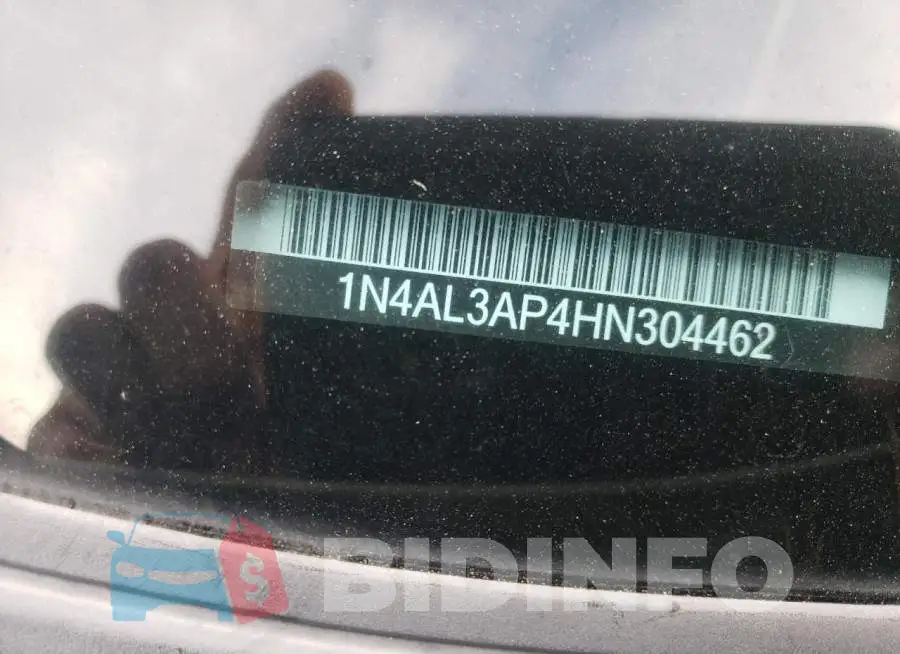 1N4AL3AP4HN304462 Photo# 12