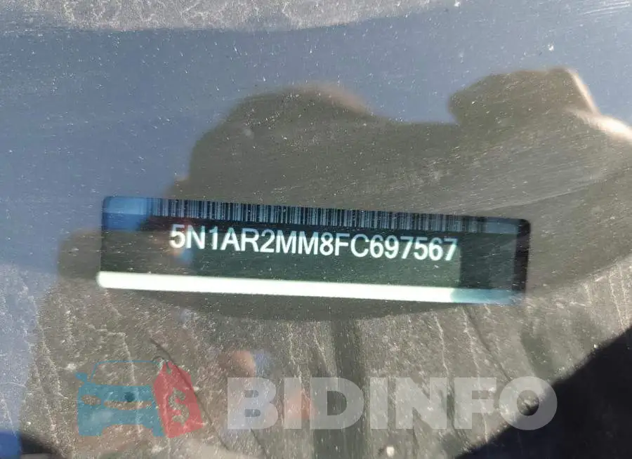 5N1AR2MM8FC697567 Photo# 13