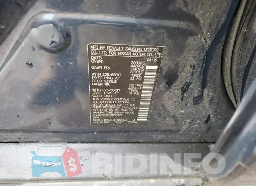 KNMAT2MT0FP551721 Photo# 13