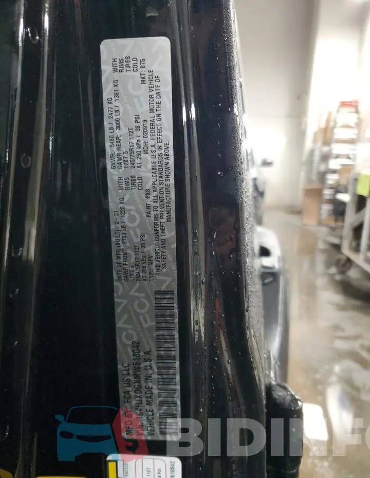 1C4HJXDGXMW618042 Photo# 13