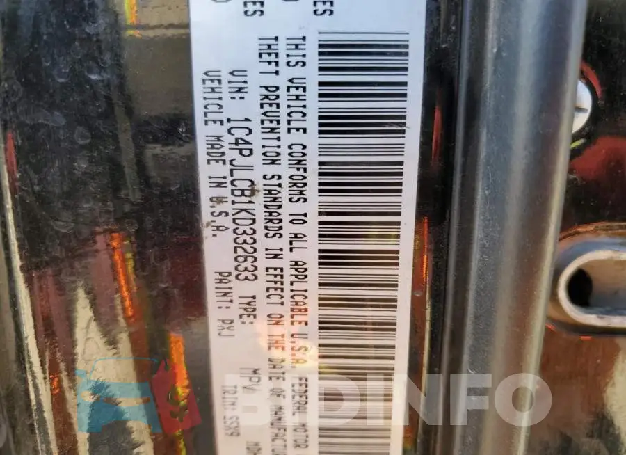 1C4PJLCB1KD332633 Photo# 14
