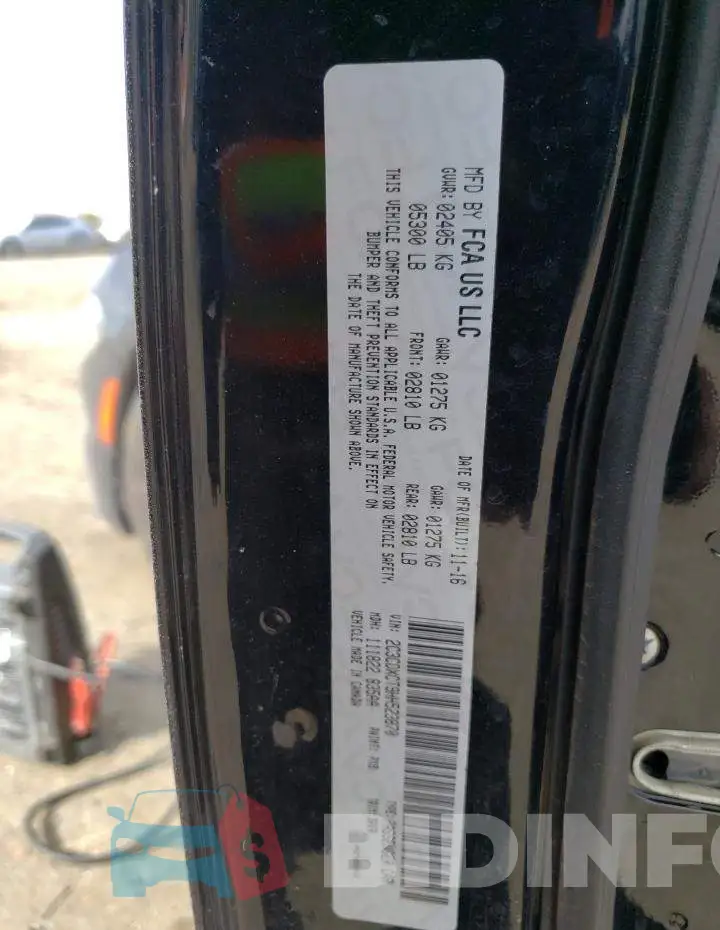 2C3CDXCT9HH523870 Photo# 12