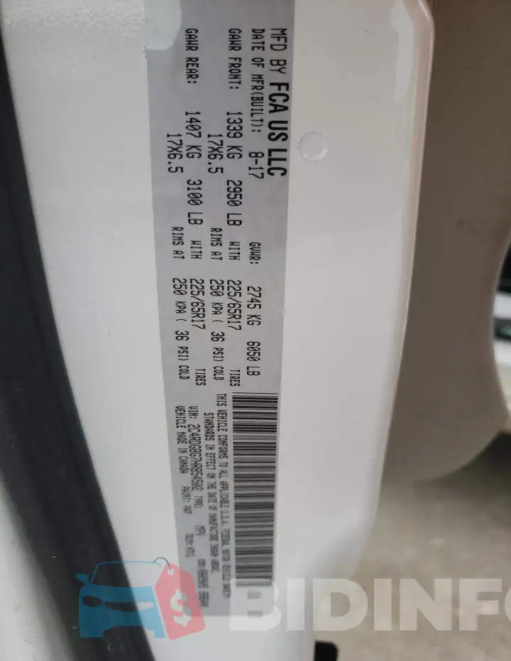 2C4RDGBG7HR854502 Photo# 14