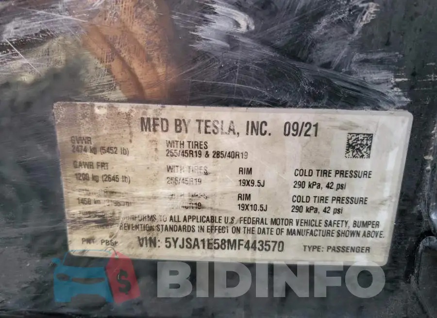 5YJSA1E58MF443570 Photo# 10