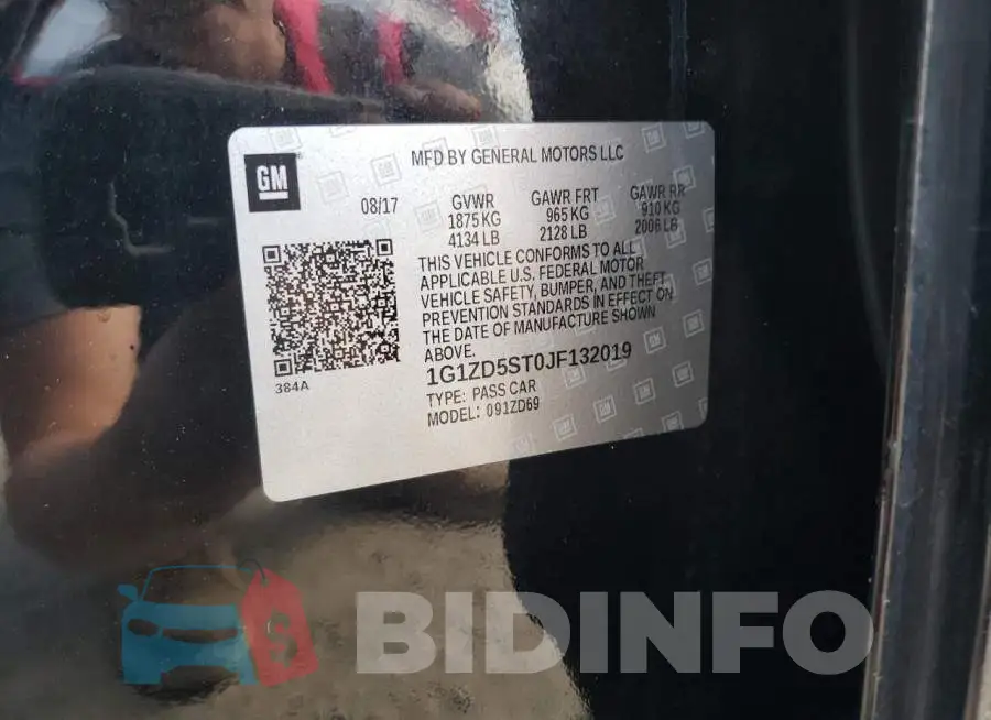1G1ZD5ST0JF132019 Photo# 12