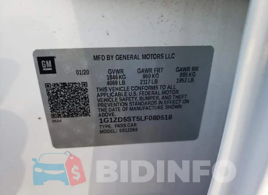 1G1ZD5ST5LF080518 Photo# 12