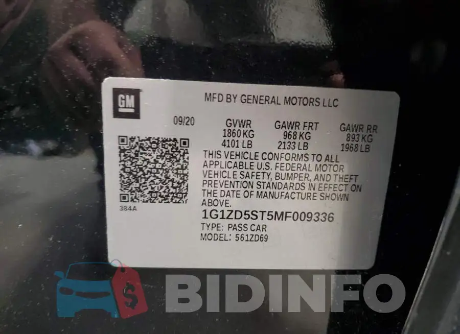 1G1ZD5ST5MF009336 Photo# 12