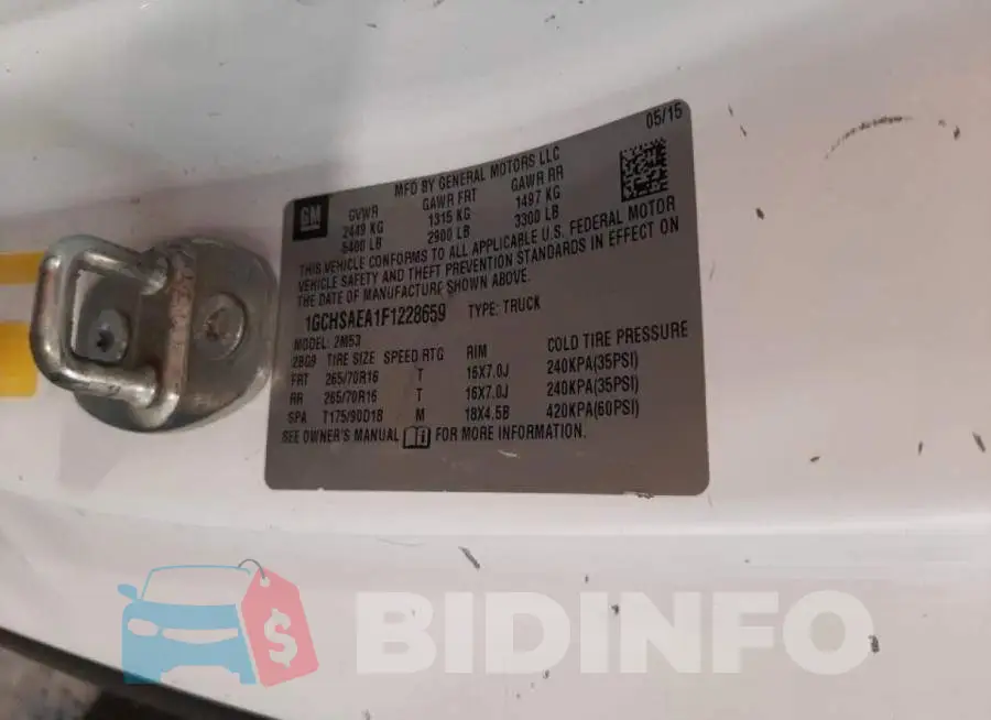 1GCHSAEA1F1228659 Photo# 12