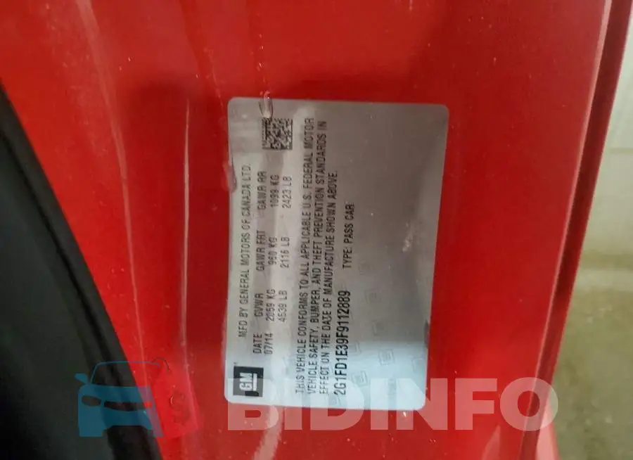2G1FD1E39F9112889 Photo# 12