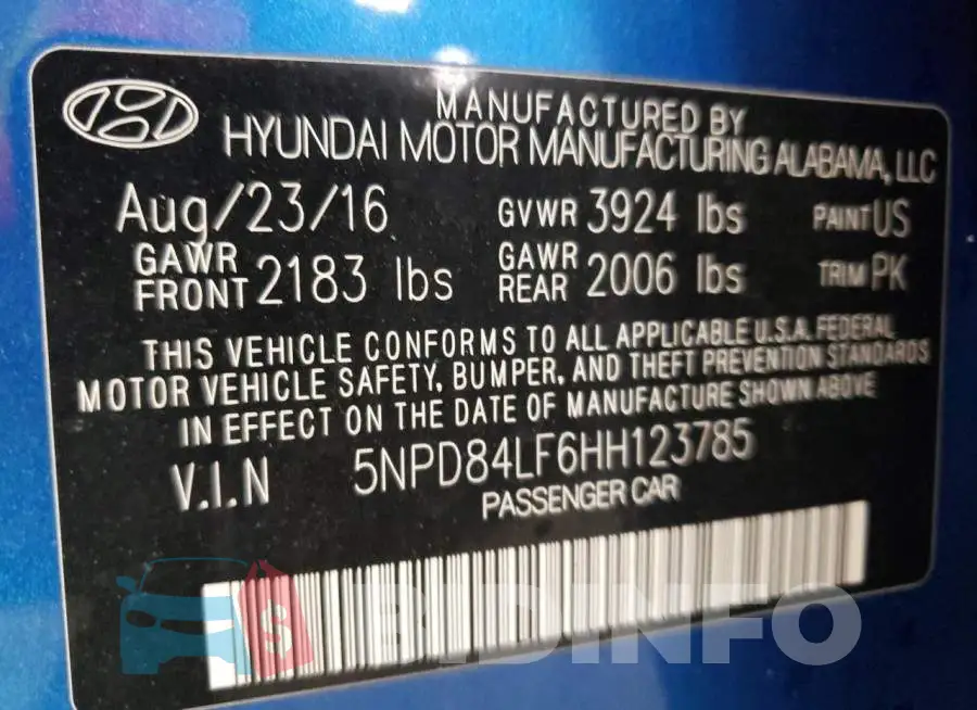 5NPD84LF6HH123785 Photo# 12