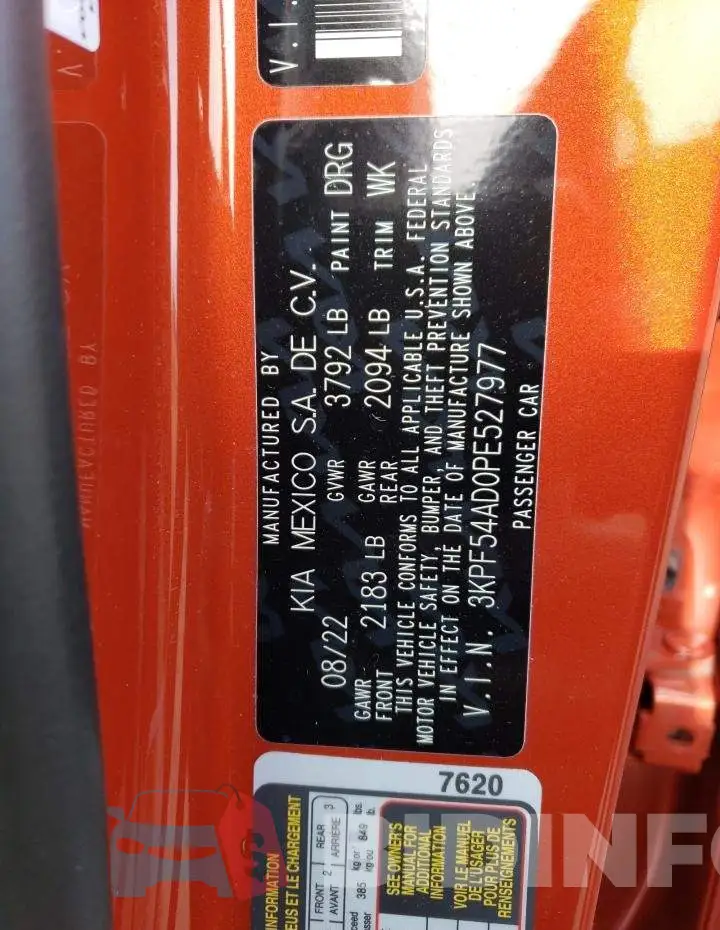 3KPF54AD0PE527977 Photo# 12