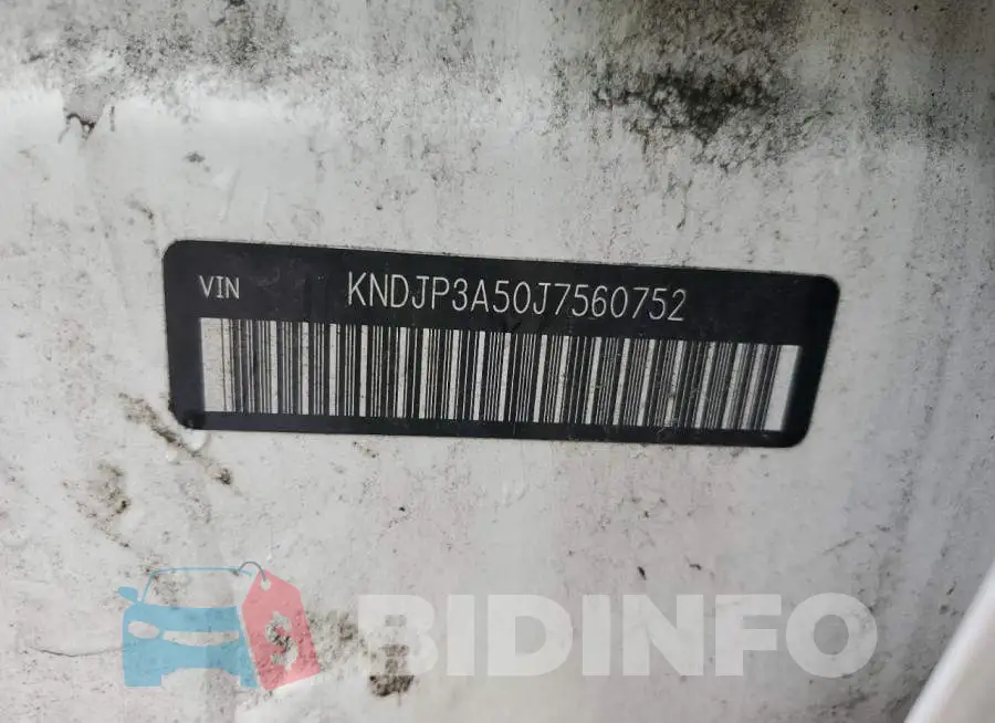 KNDJP3A50J7560752 Photo# 12