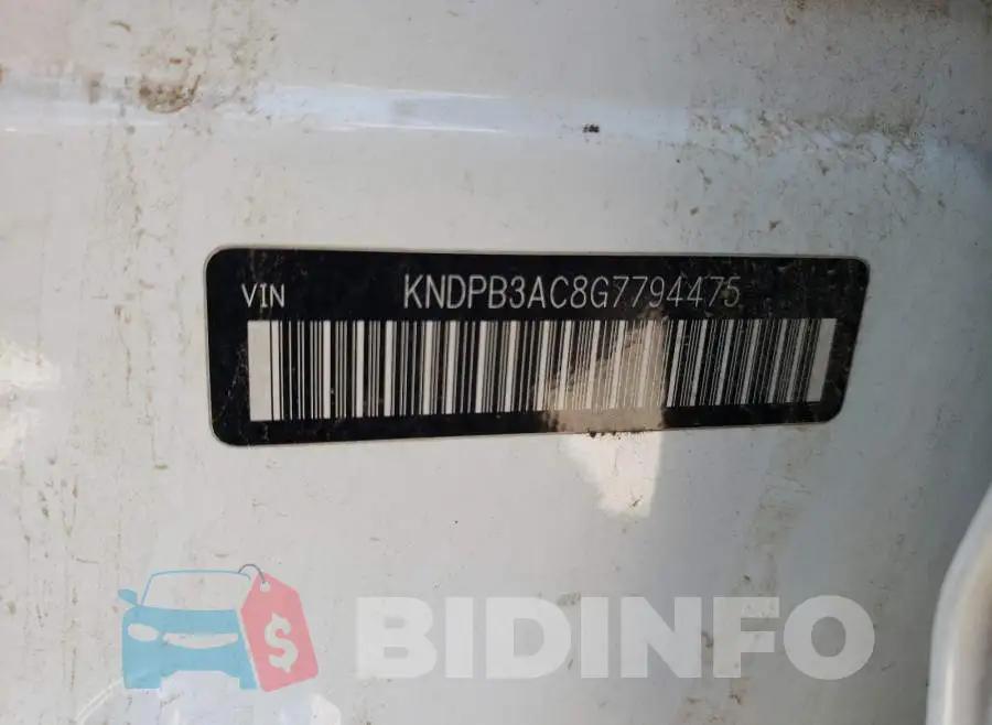 KNDPB3AC8G7794475 Photo# 10