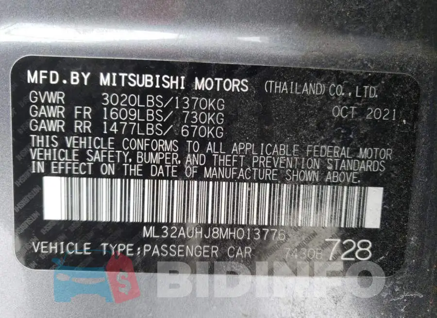 ML32AUHJ8MH013776 Photo# 12