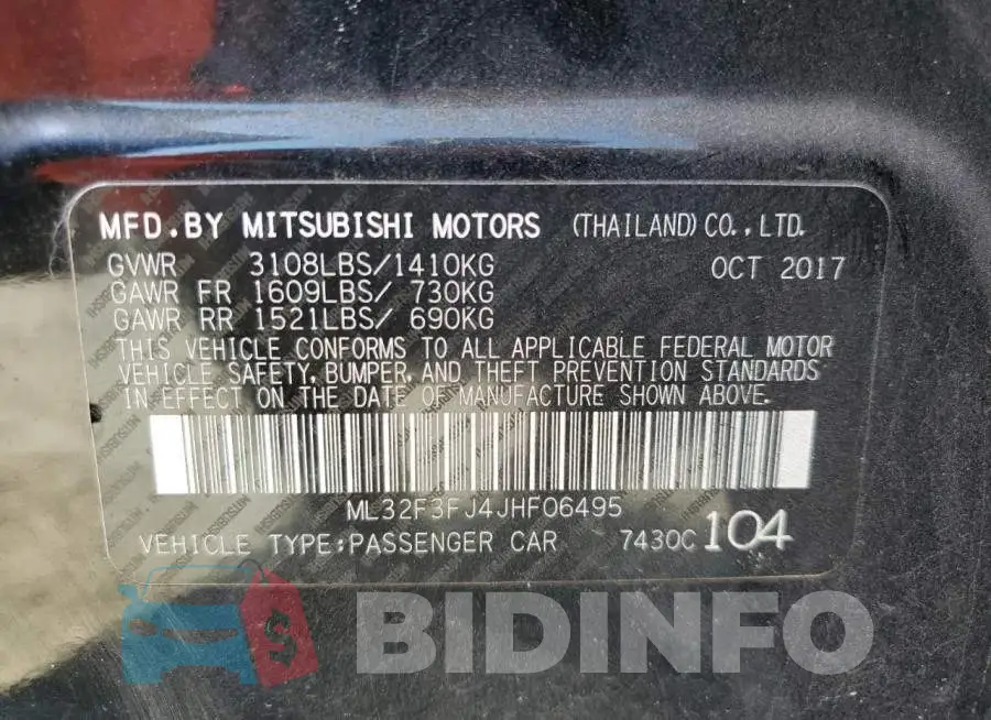 ML32F3FJ4JHF06495 Photo# 12
