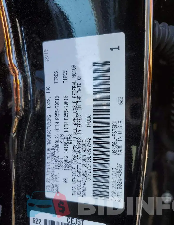 5TFDY5F18LX907940 Photo# 13