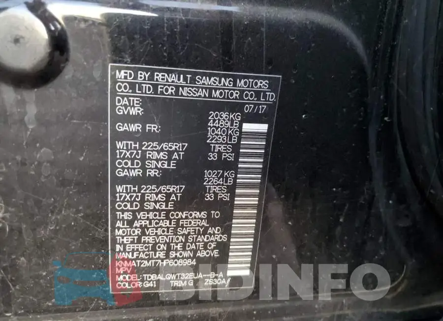 KNMAT2MT7HP608984 Photo# 12