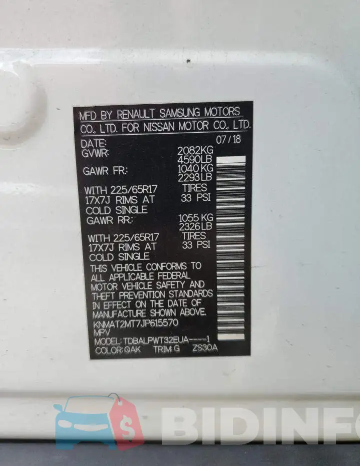 KNMAT2MT7JP615570 Photo# 13