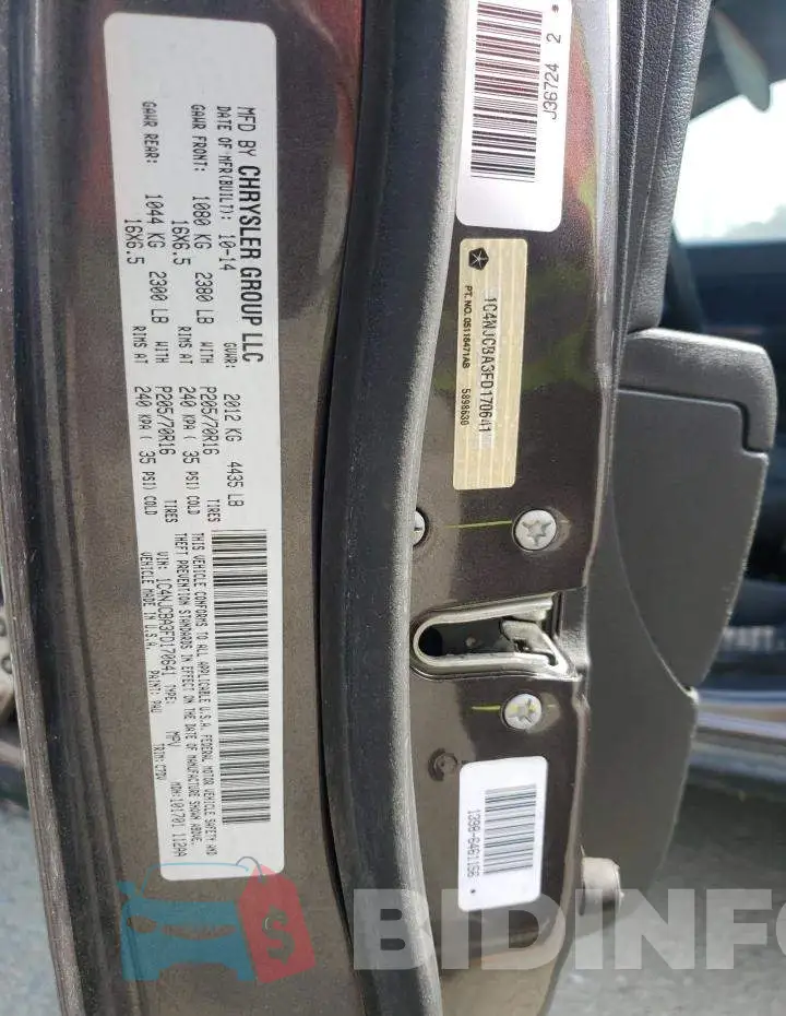 1C4NJCBA3FD170641 Photo# 13
