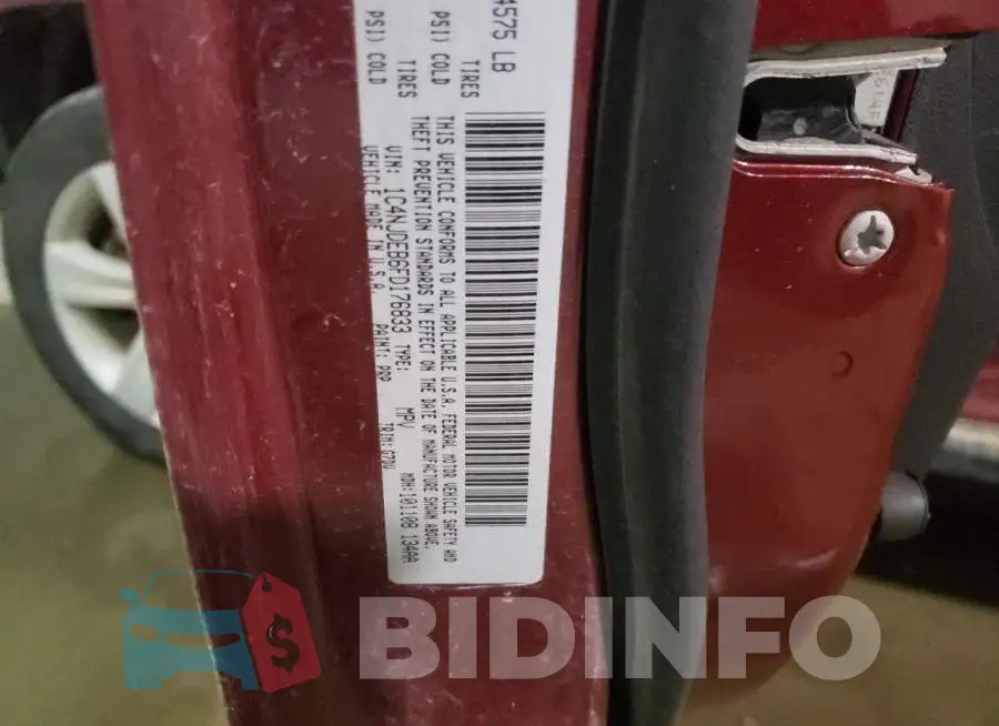 1C4NJDEB6FD176833 Photo# 14