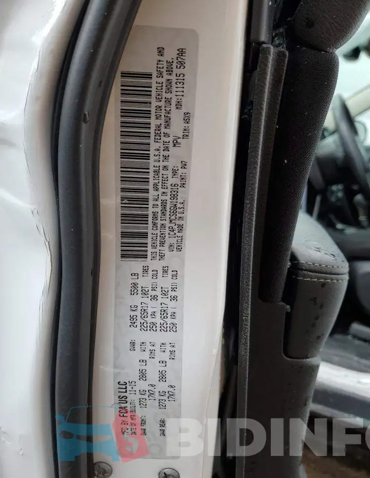 1C4PJMCS6GW198316 Photo# 13