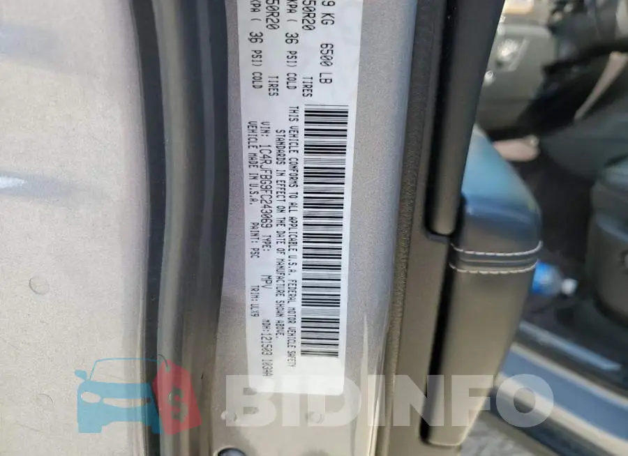 1C4RJFBG9FC243069 Photo# 13