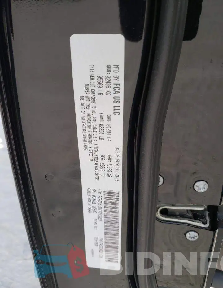 2C3CDXL91FH773699 Photo# 12