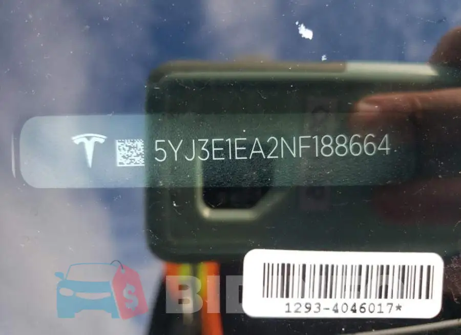 5YJ3E1EA2NF188664 Photo# 12