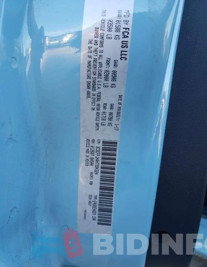 3C3CFFJH4HT594324 Photo# 12