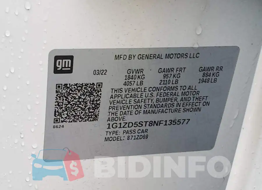 1G1ZD5ST8NF135577 Photo# 12