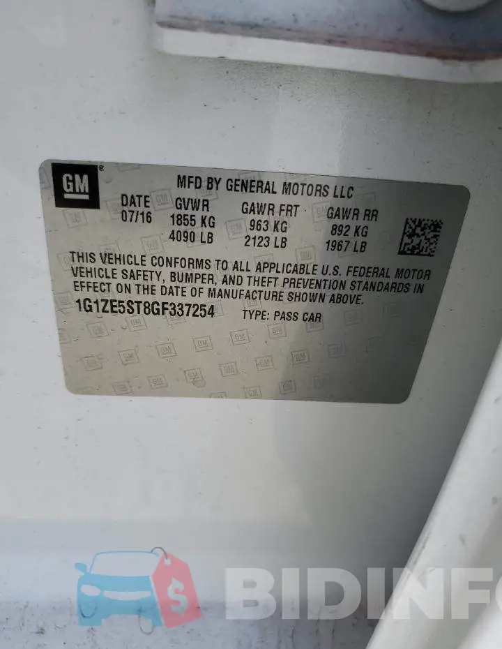 1G1ZE5ST8GF337254 Photo# 12