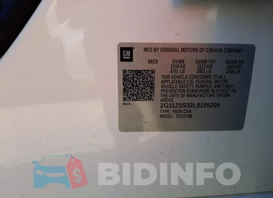 2G11Z5S32L9105205 Photo# 12