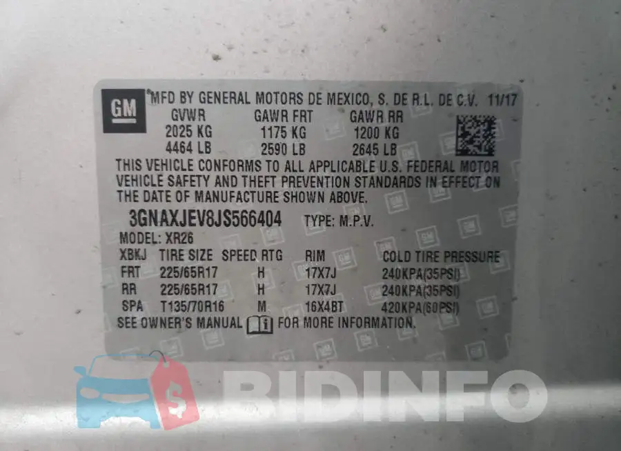 3GNAXJEV8JS566404 Photo# 12