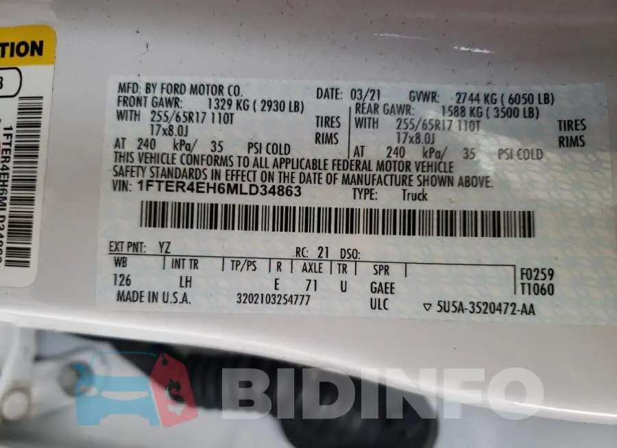 1FTER4EH6MLD34863 Photo# 12