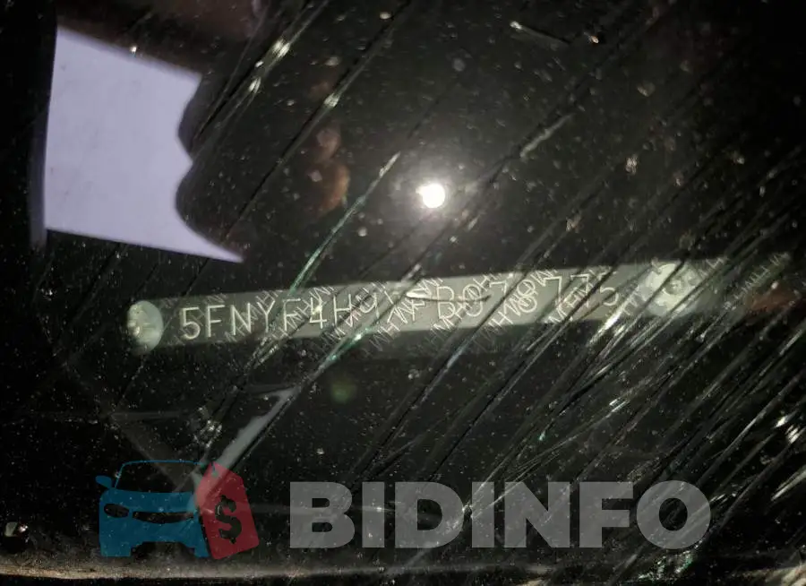 5FNYF4H9XFB078775 Photo# 13