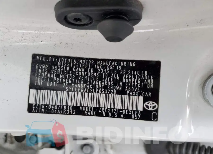 5YFEPRAE2LP053728 Photo# 12