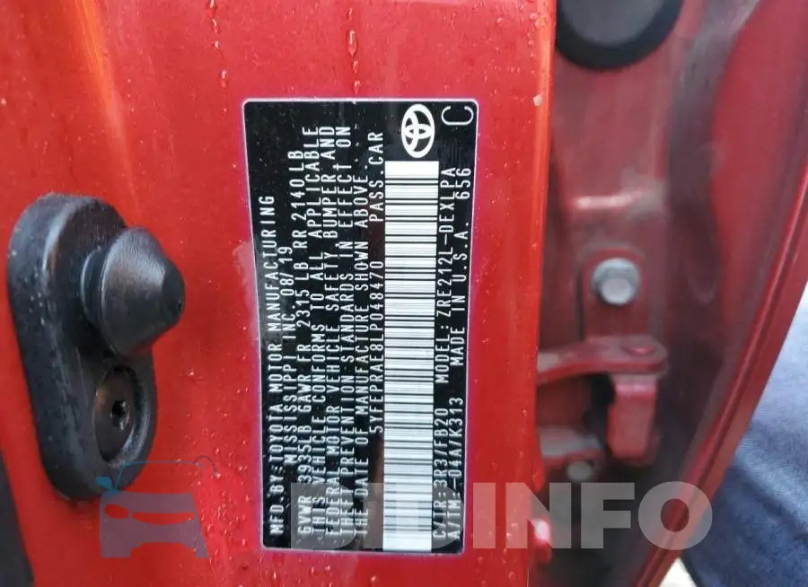 5YFEPRAE8LP048470 Photo# 13