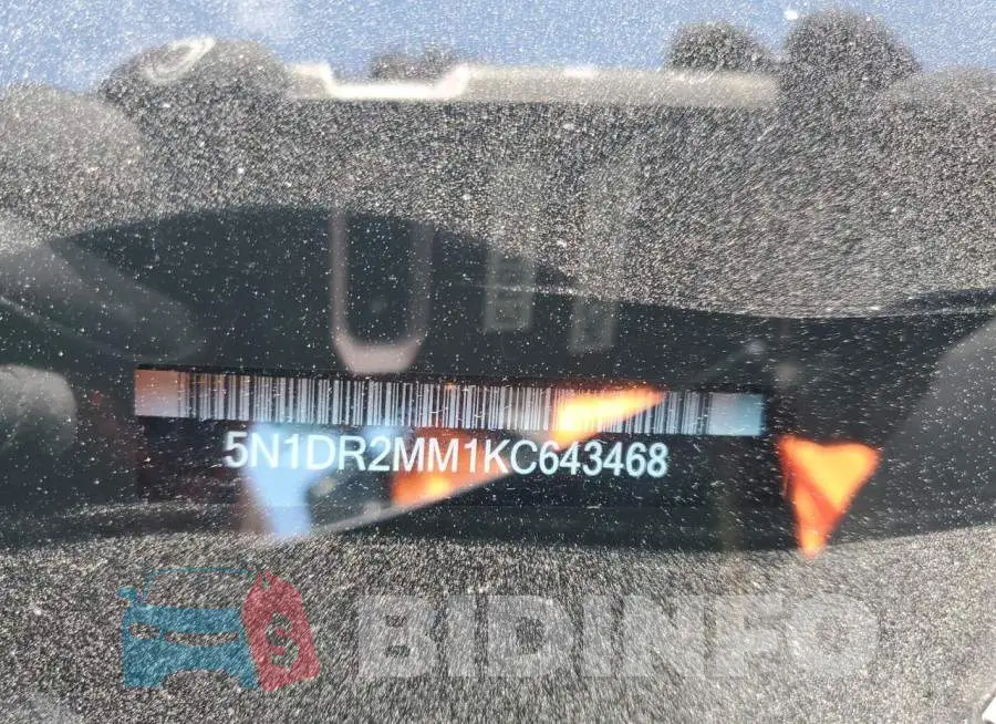 5N1DR2MM1KC643468 Photo# 13
