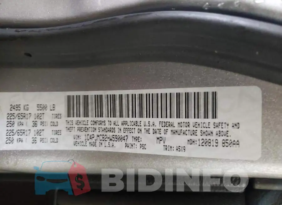 1C4PJMCB2HW590047 Photo# 13