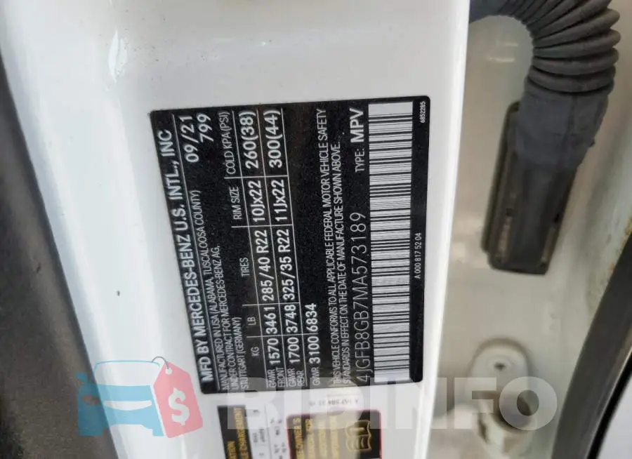 4JGFB8GB7MA573189 Photo# 13