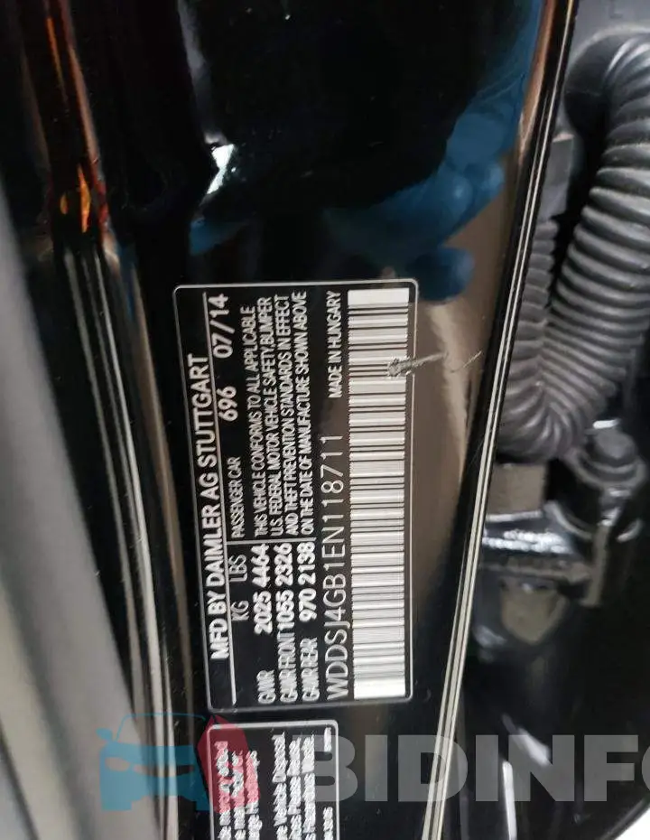 WDDSJ4GB1EN118711 Photo# 12